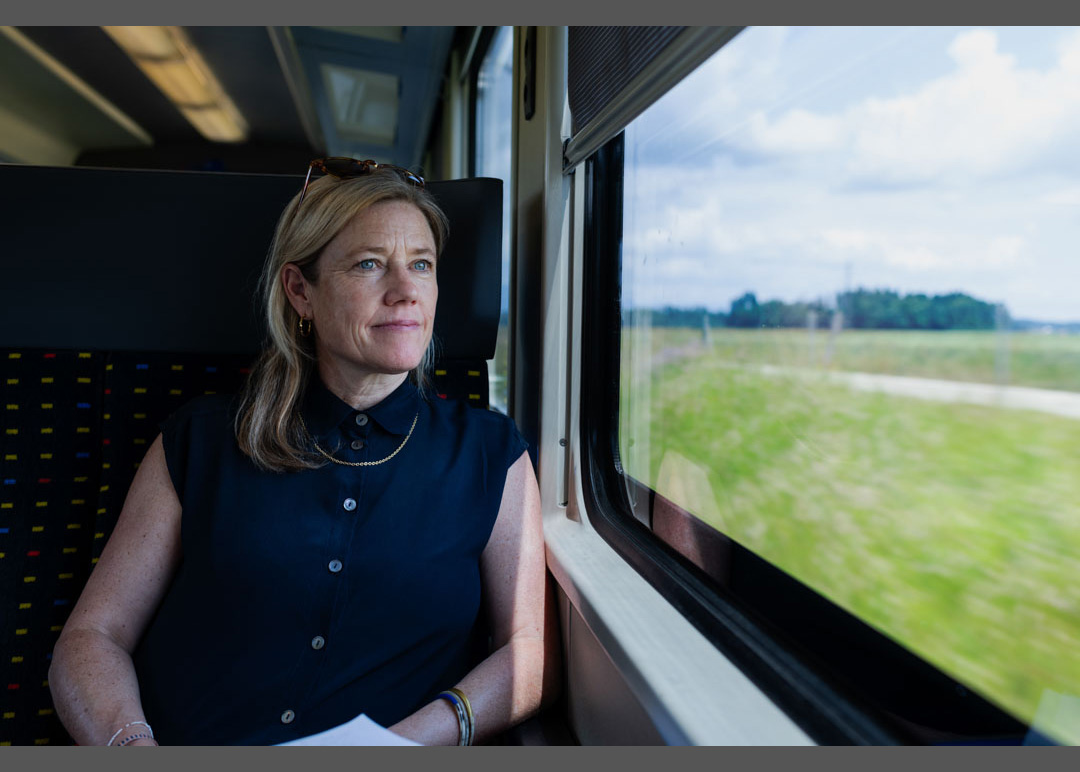 © Stephanie Meier, aus der Zeitungsserie für die bz «Spielmacherinnen», 2025