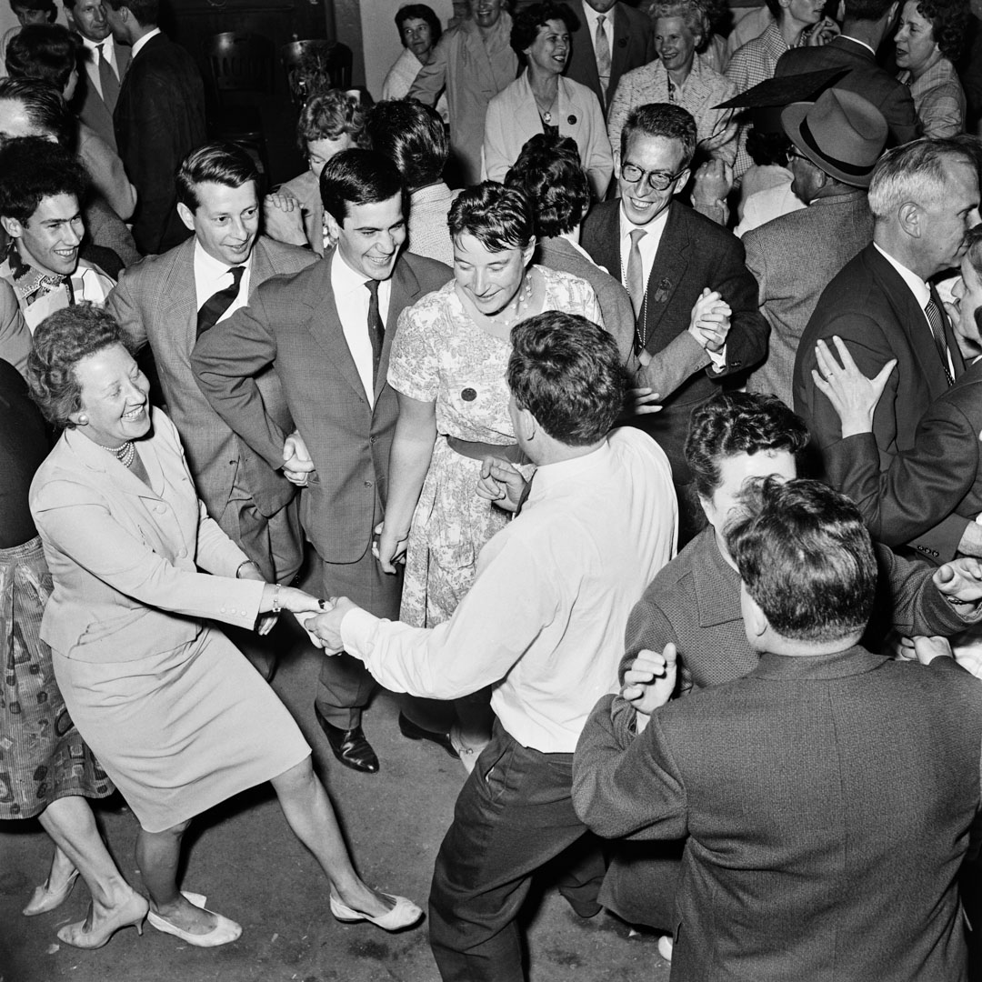 Paare beim Tanz, 1957, Staatsarchiv Basel-Stadt, BSL 1060c 3/1/2283, Foto Jeck