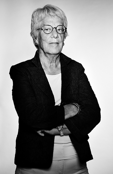 © Christian Schnur, <em>Porträts, Carla del Ponte</em>