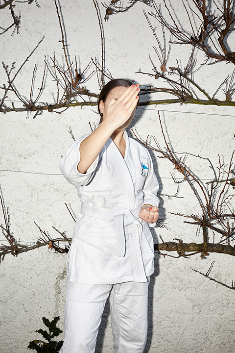 © Christian Schnur, <em>Porträts, Karate anonym</em>